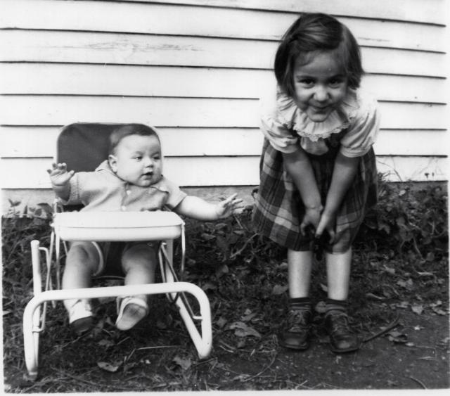 Mark and Patty Canton circa 1955